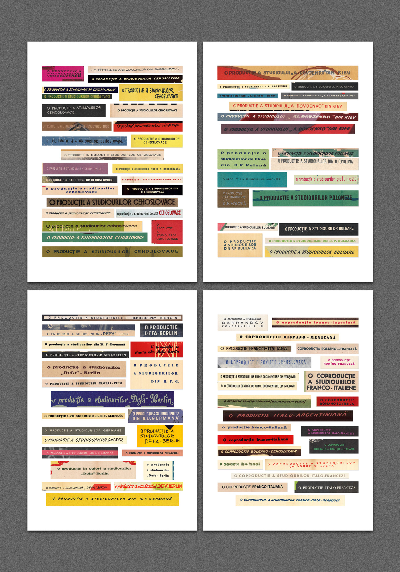 Avizier – expoziție Muzeul Banatului Montan din Reşiţa