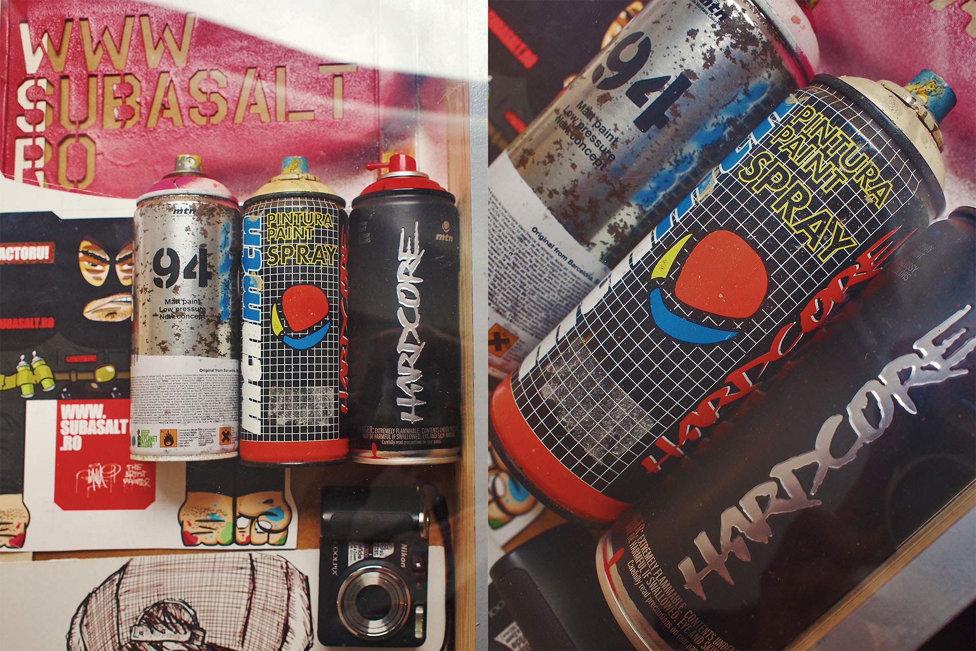subasalt.ro aniversare 20 de ani de graf si skate la Boarders Store
